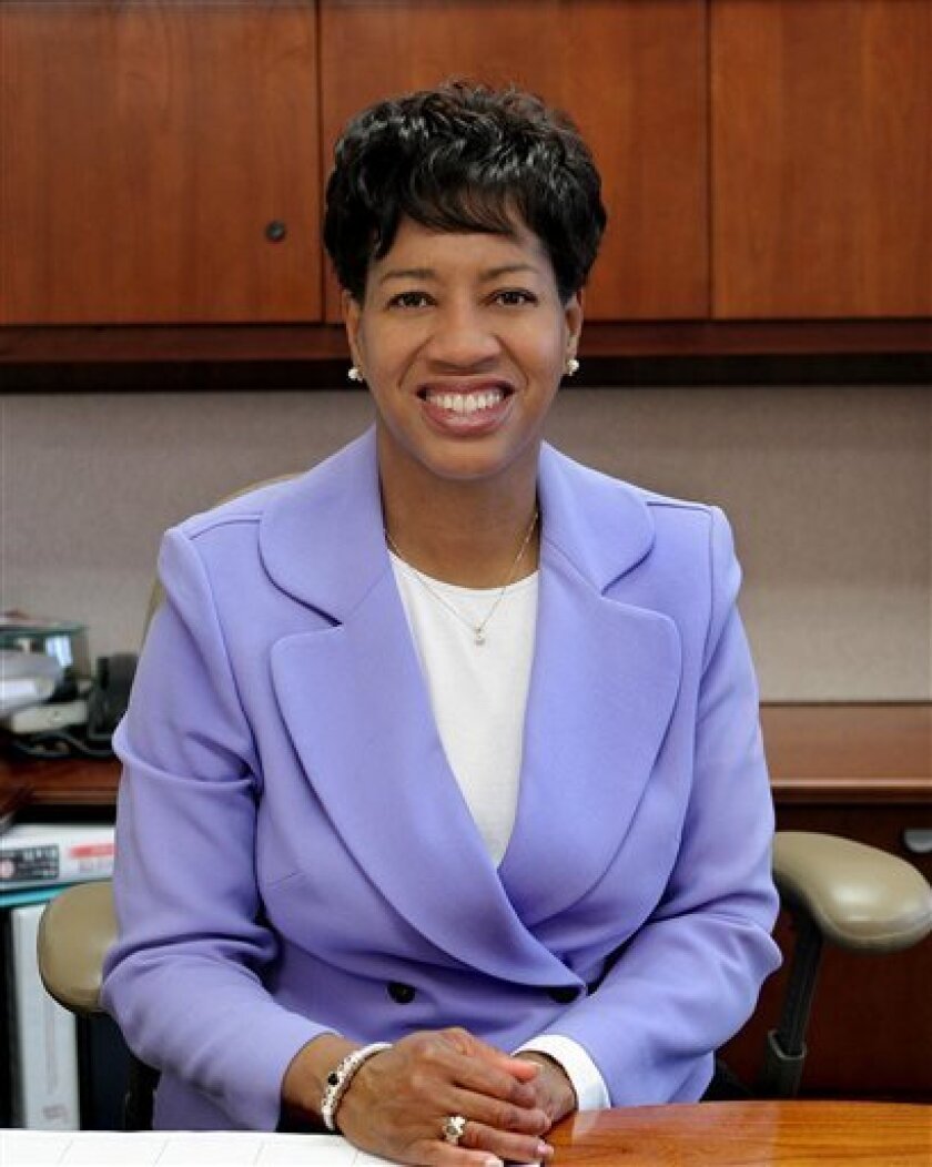 This undated photo, supplied by the Ohio Department of Job and Family Services, shows Helen Jones-Kelley, director of the Ohio Department of Job and Family Services. Ohio's inspector general is investigating whether Jones-Kelley, a supporter of President-elect Barack Obama, used a state computer or state e-mail account to assist in political fundraising. (AP Photo/Ohio Department of Job and Family Services via Columbus Dispatch)
