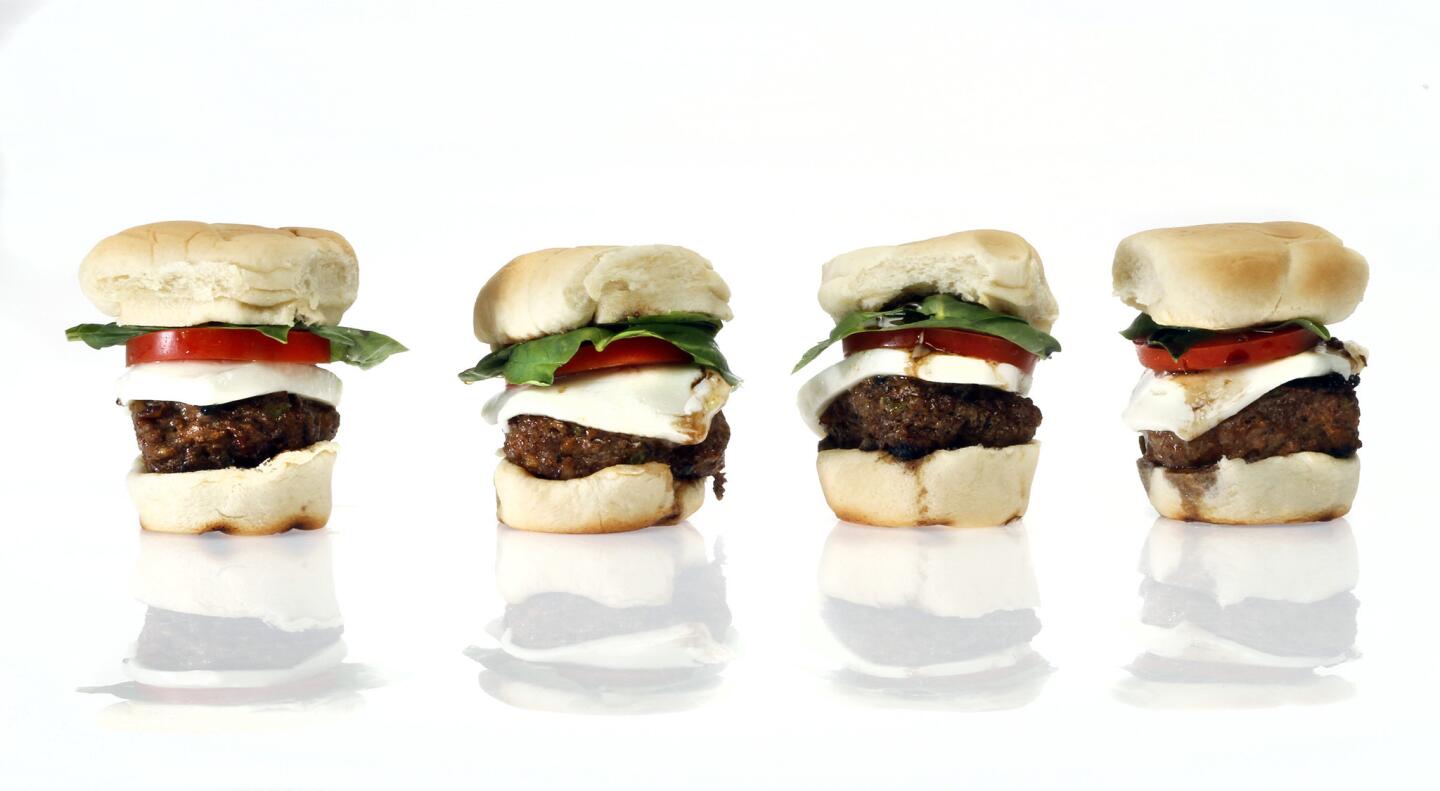 Italian Caprese sliders