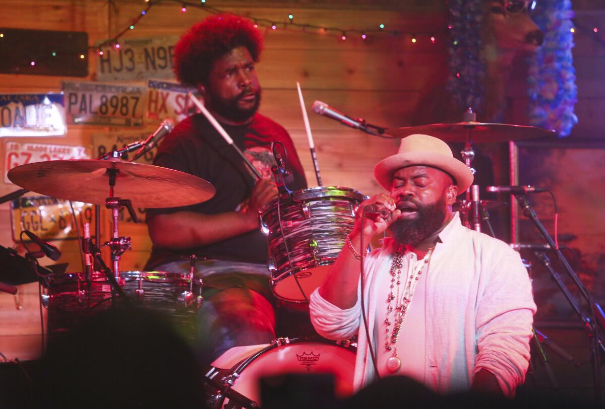 The Roots' Questlove, left, and Black Thought at South by Southwest, March 18, 2017, in Austin