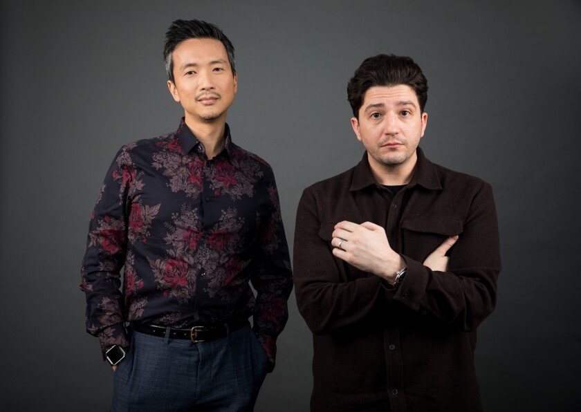  Actors Orion Lee and John Magaro star in "First Cow" 