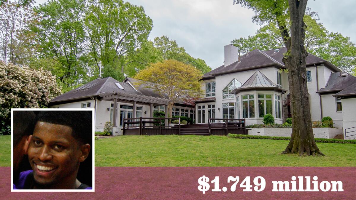 Professional basketall player Rudy Gay has listed his home in Memphis, Tenn., for sale at $1.749 million.