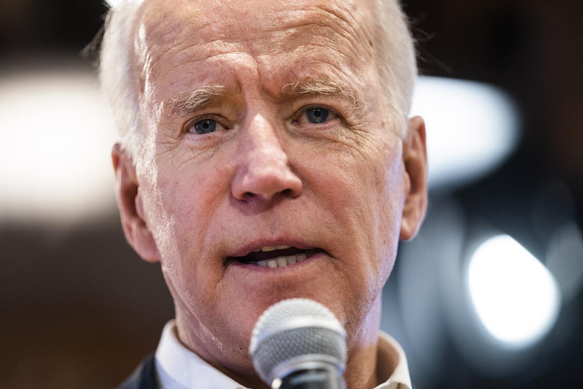 El exvicepresidente Joe Biden