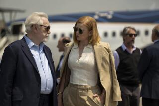 Brian Cox and Sarah Snook in “Succession” on HBO