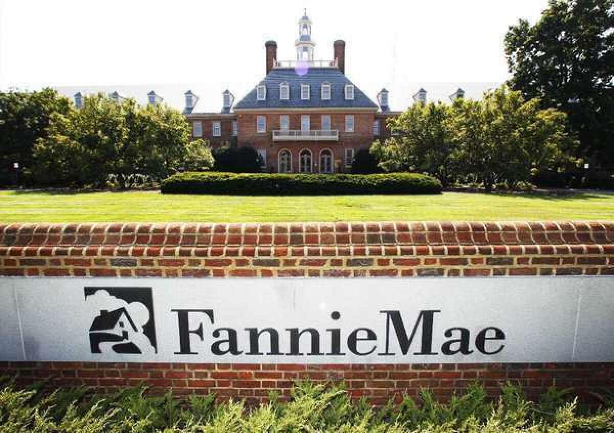 The Fannie Mae headquarters in Washington.
