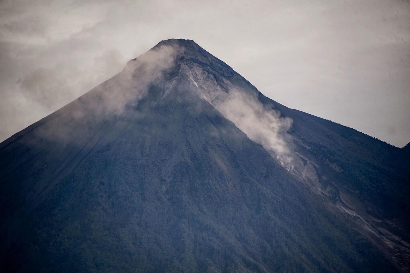 Fuego volcano in Guatemala