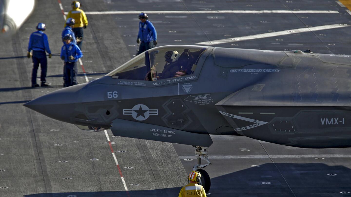 F-35B aircraft to deploy in Pacific in 2018