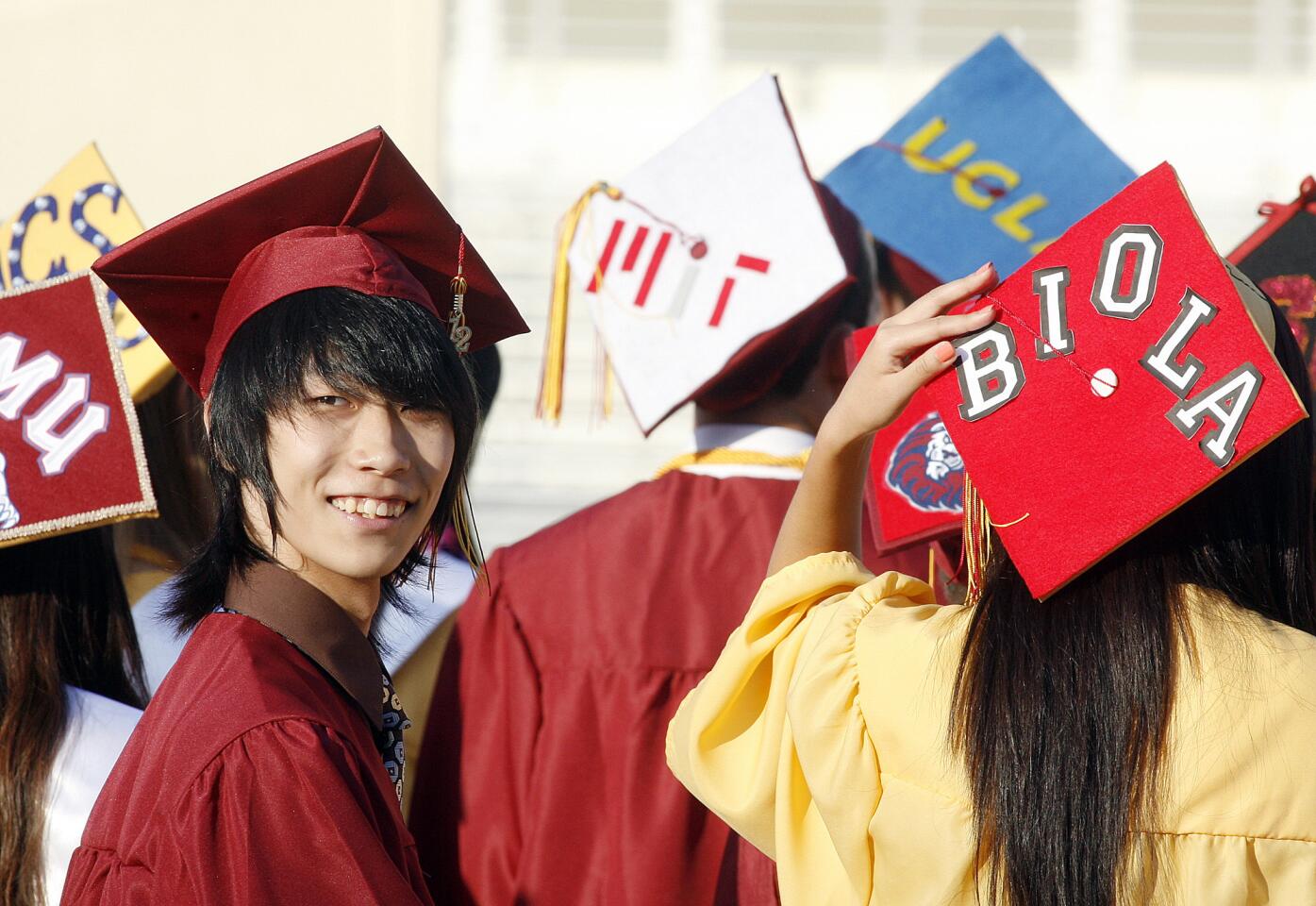 Photo Gallery: La Canada High School graduation ceremony