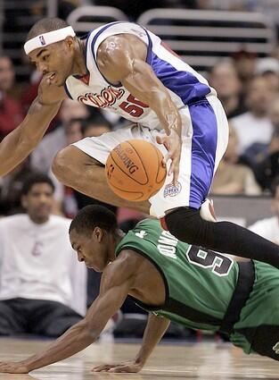 Clippers Corey Maggette Rajon Rondo