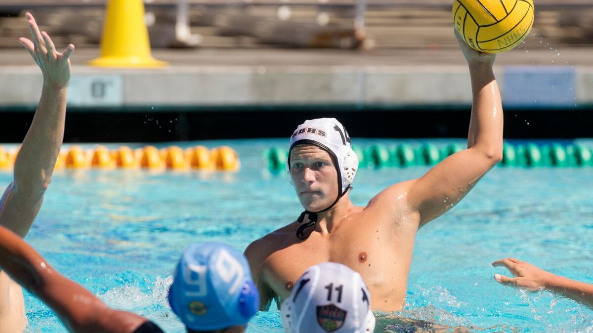 Huntington Beach High's Curtis Jarvis was second on the team in goals scored last season.