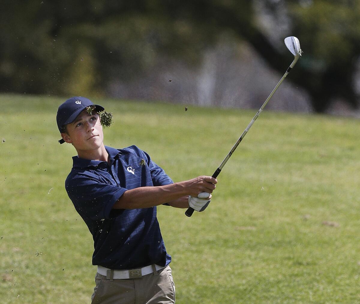 Sophomore Hank Norman is a key returner this season for the Crescenta Valley High boys' golf team.