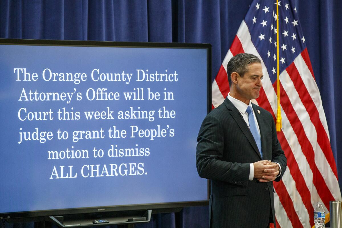 Orange County Dist. Atty. Todd Spitzer 