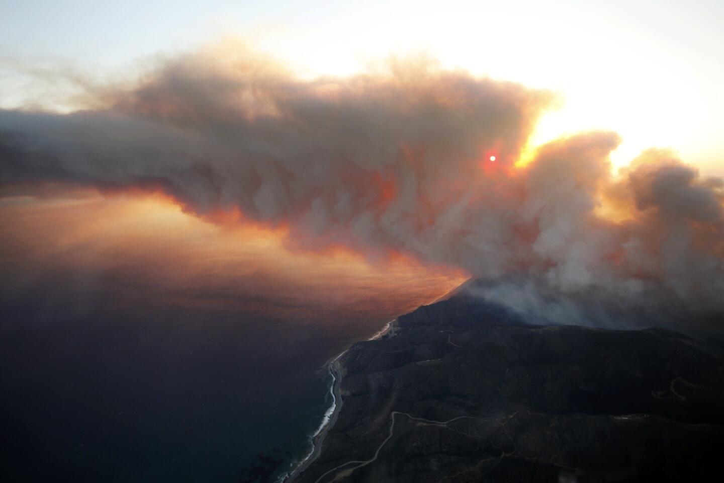 Clouds of smoke