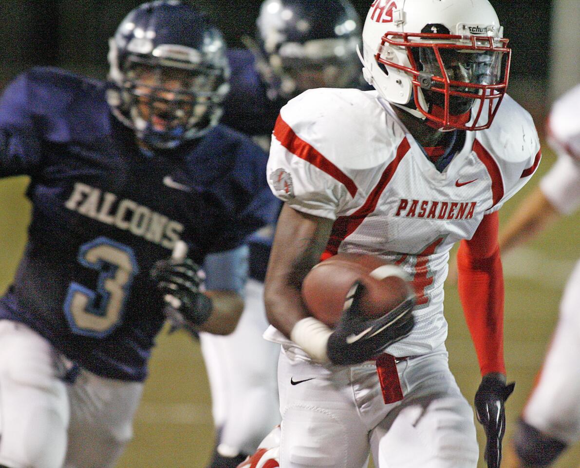 Crescenta Valley v. Pasadena Pacific League football