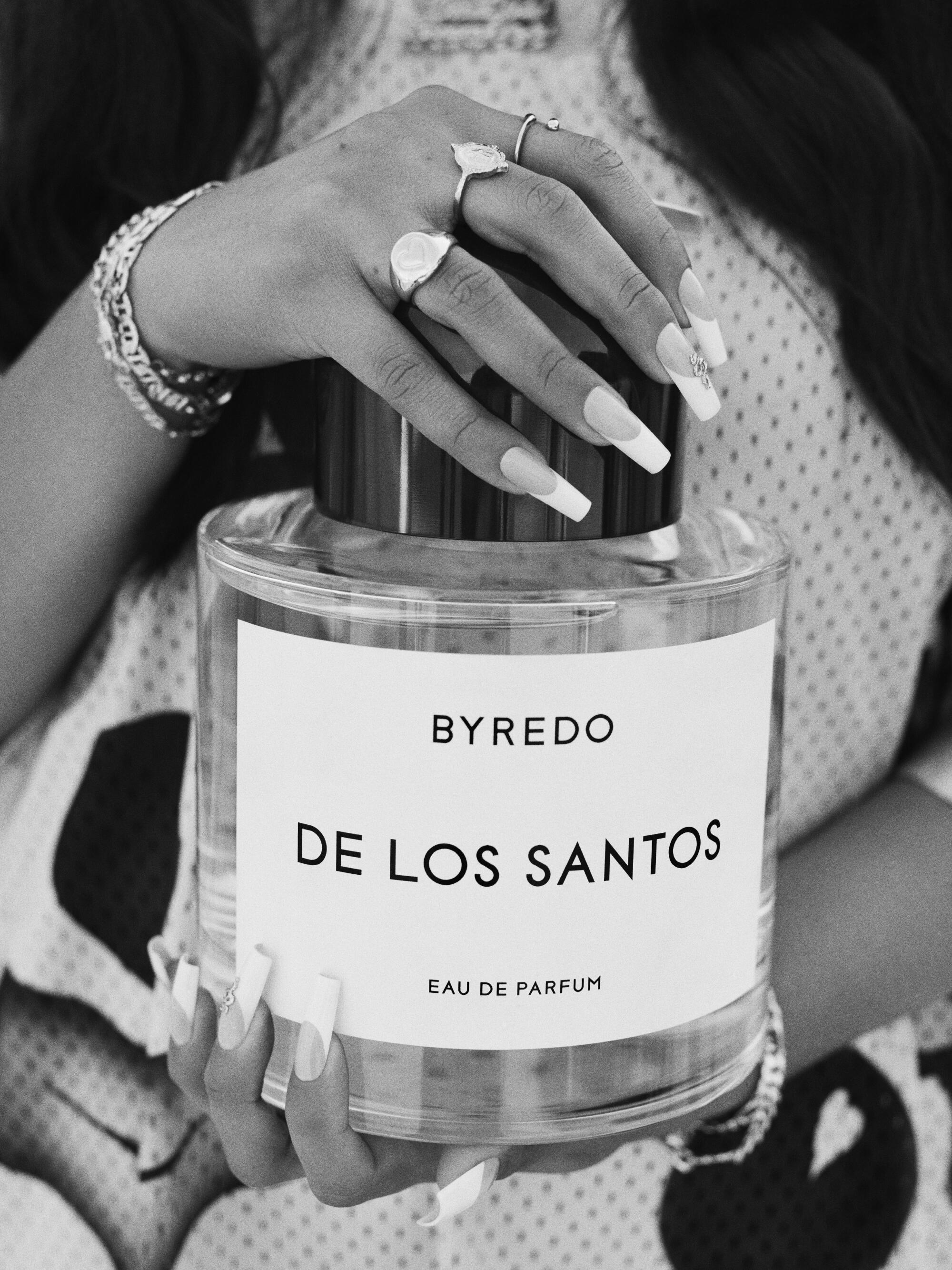 Photo of Byredo De Los Santos 100 ml bottle.