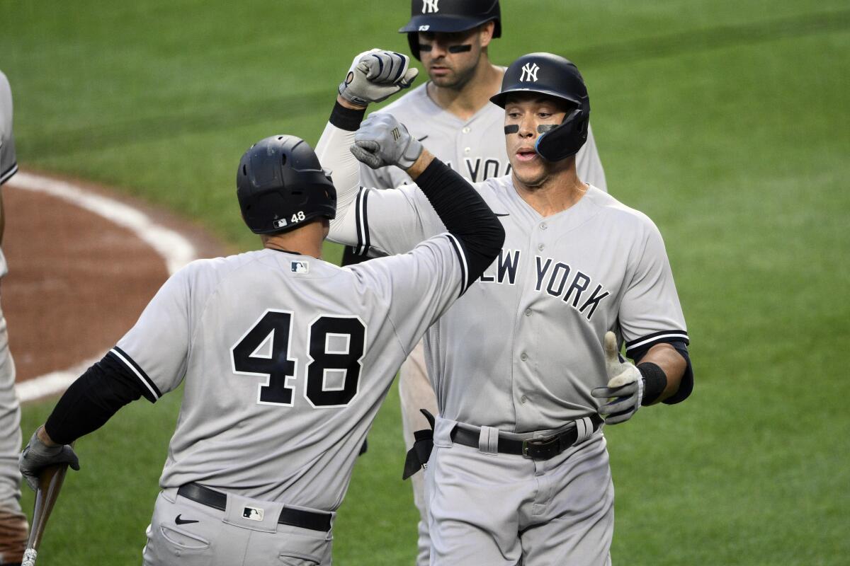 MLB Stories - Aaron Judge longest homers of 2022