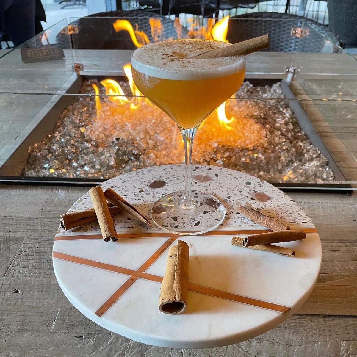 The Cinnarum Apple cocktail from Shake & Muddle.