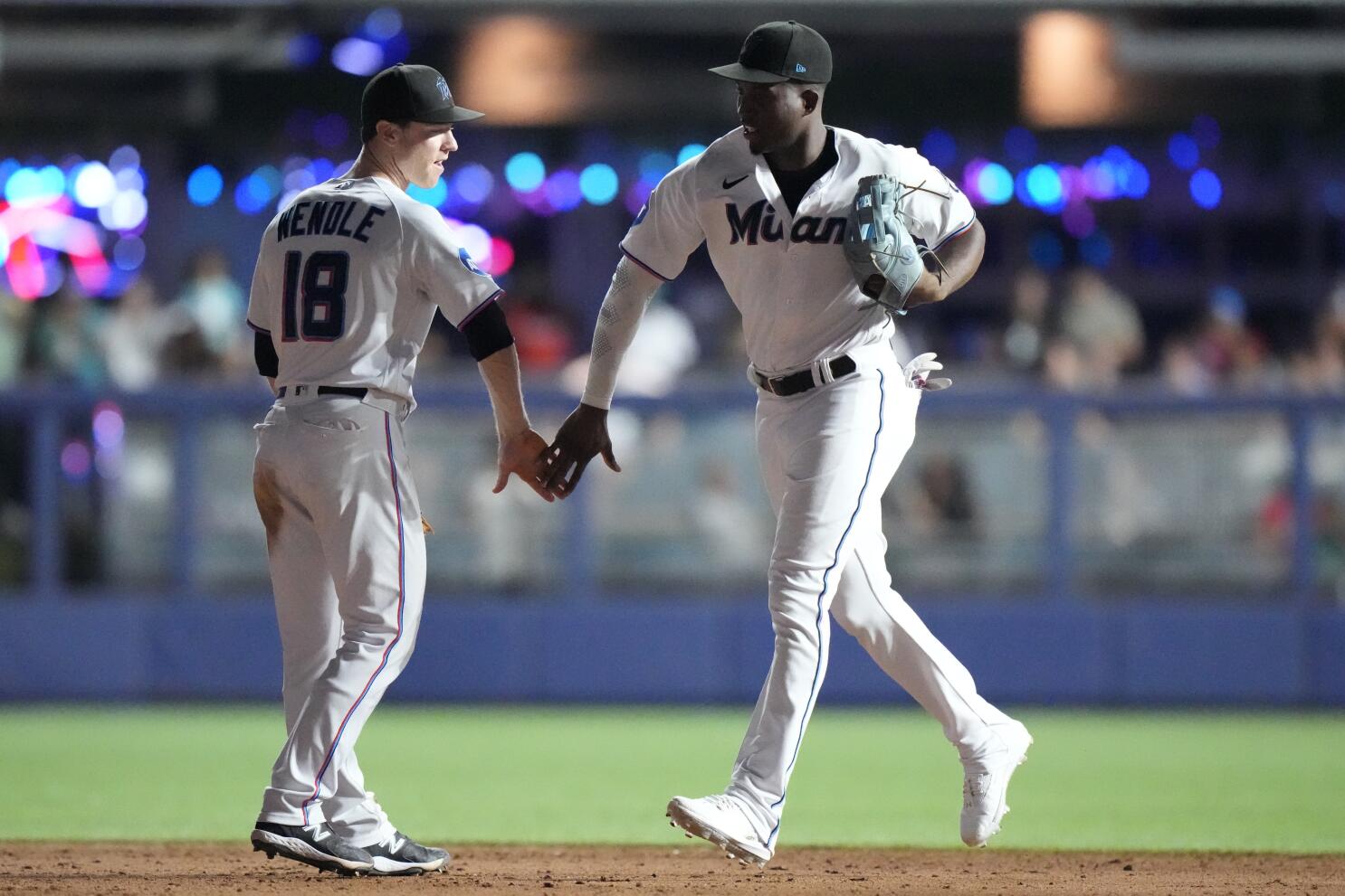 Miami Marlins stay hot at home with win over Los Angeles Dodgers