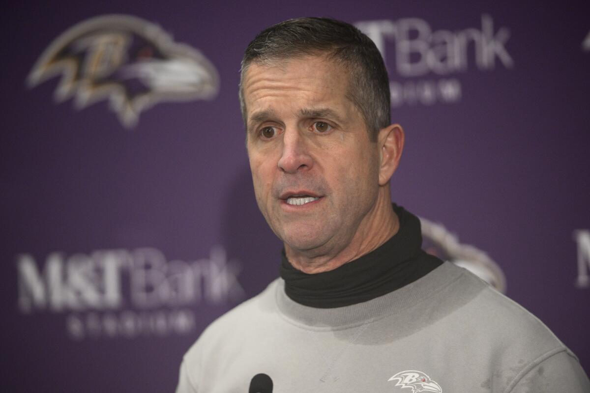After watching his brother win a title, Ravens coach John Harbaugh wants  another for himself - The San Diego Union-Tribune