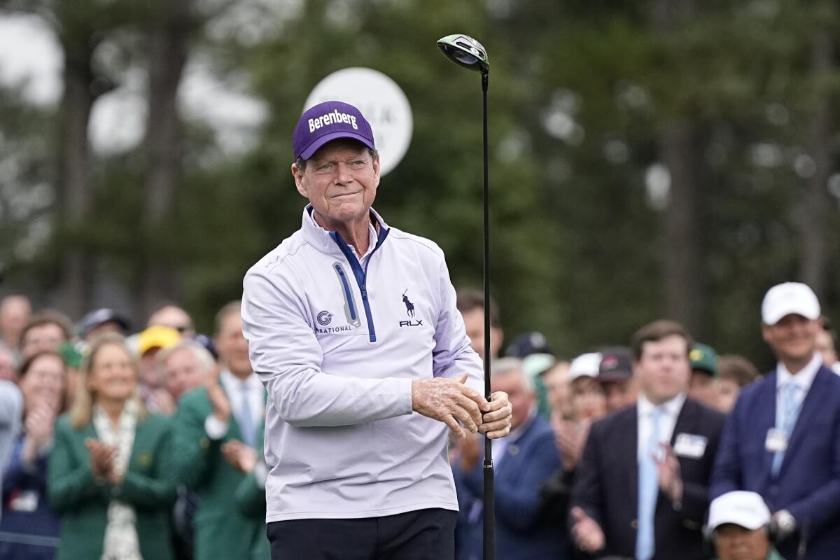 Tom Watson hopes players ‘do something’ and mend the PGA Tour-LIV Golf split