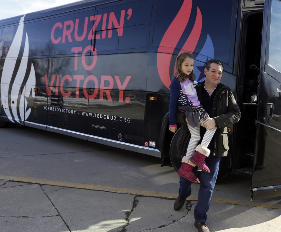 Ted Cruz with daughter