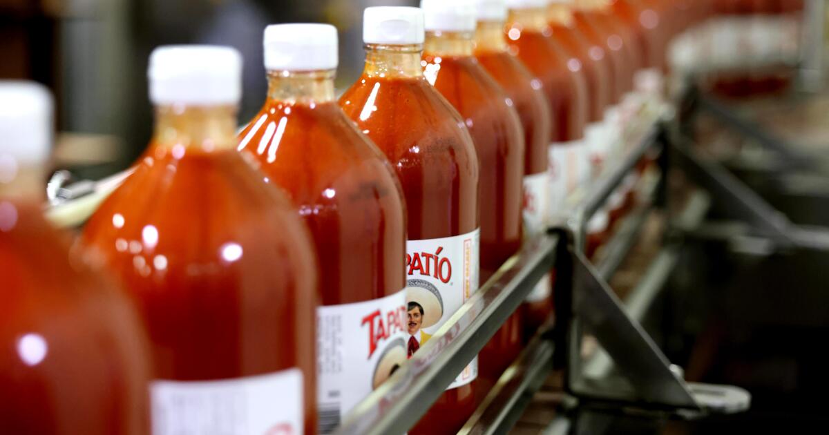 La sauce piquante de Tapatío est vendue et a de grands projets d’expansion