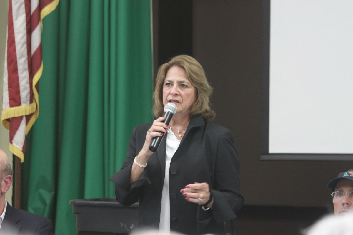 La Jolla Town Council President Ann Kerr Bache