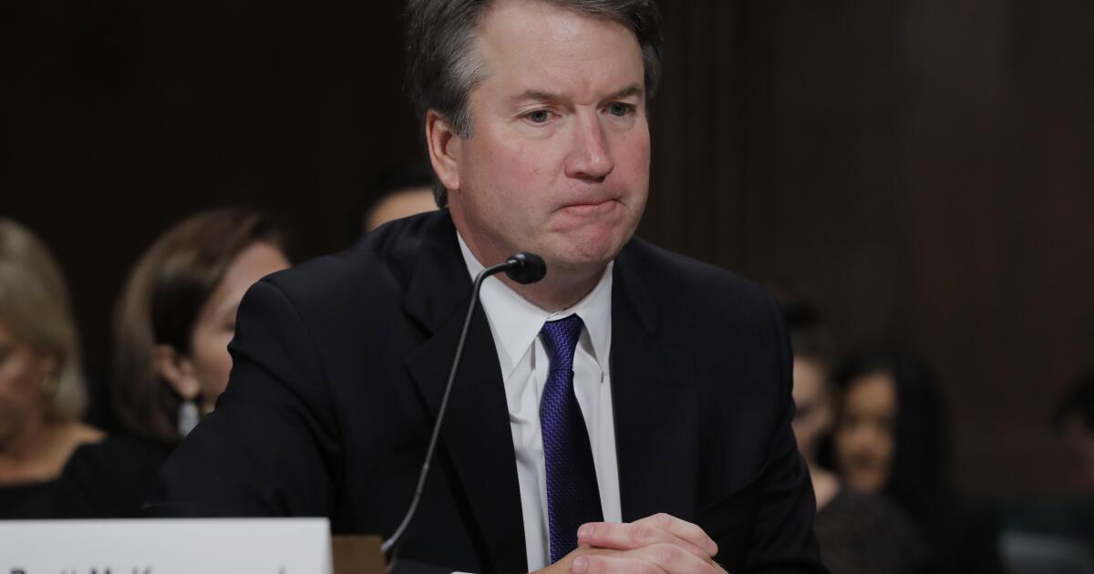 Column: Brett Kavanaugh’s Supreme Court confirmation looked bad at the time. It was even worse