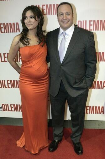 Actor Kevin James and wife Steffiana de la Cruz