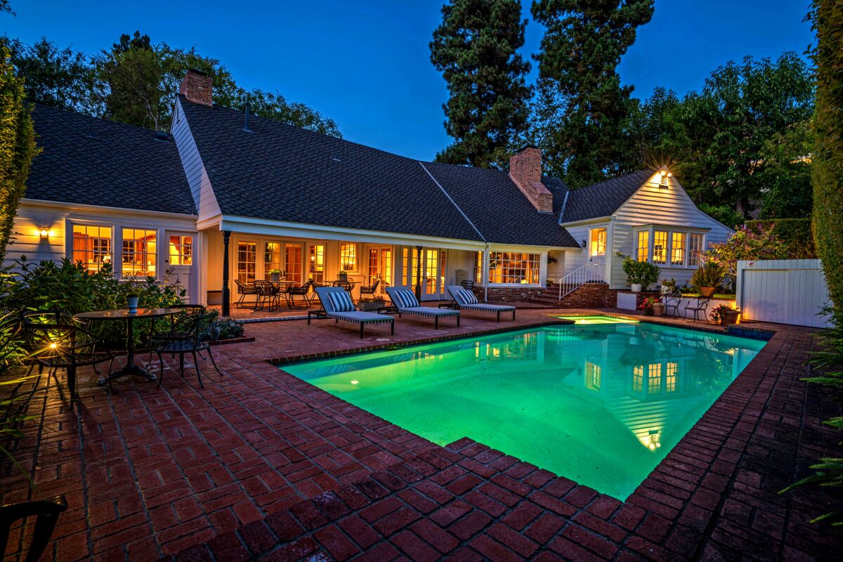 The Home of the Week is a country colonial-style home in the Bird Streets neighborhood.