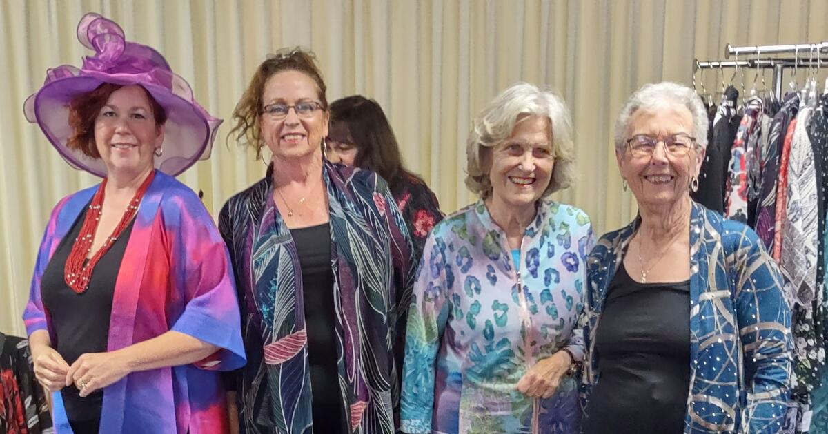 Woman's Club members model chic outfits for Mardi Gras fashion show  fundraiser - Ramona Sentinel