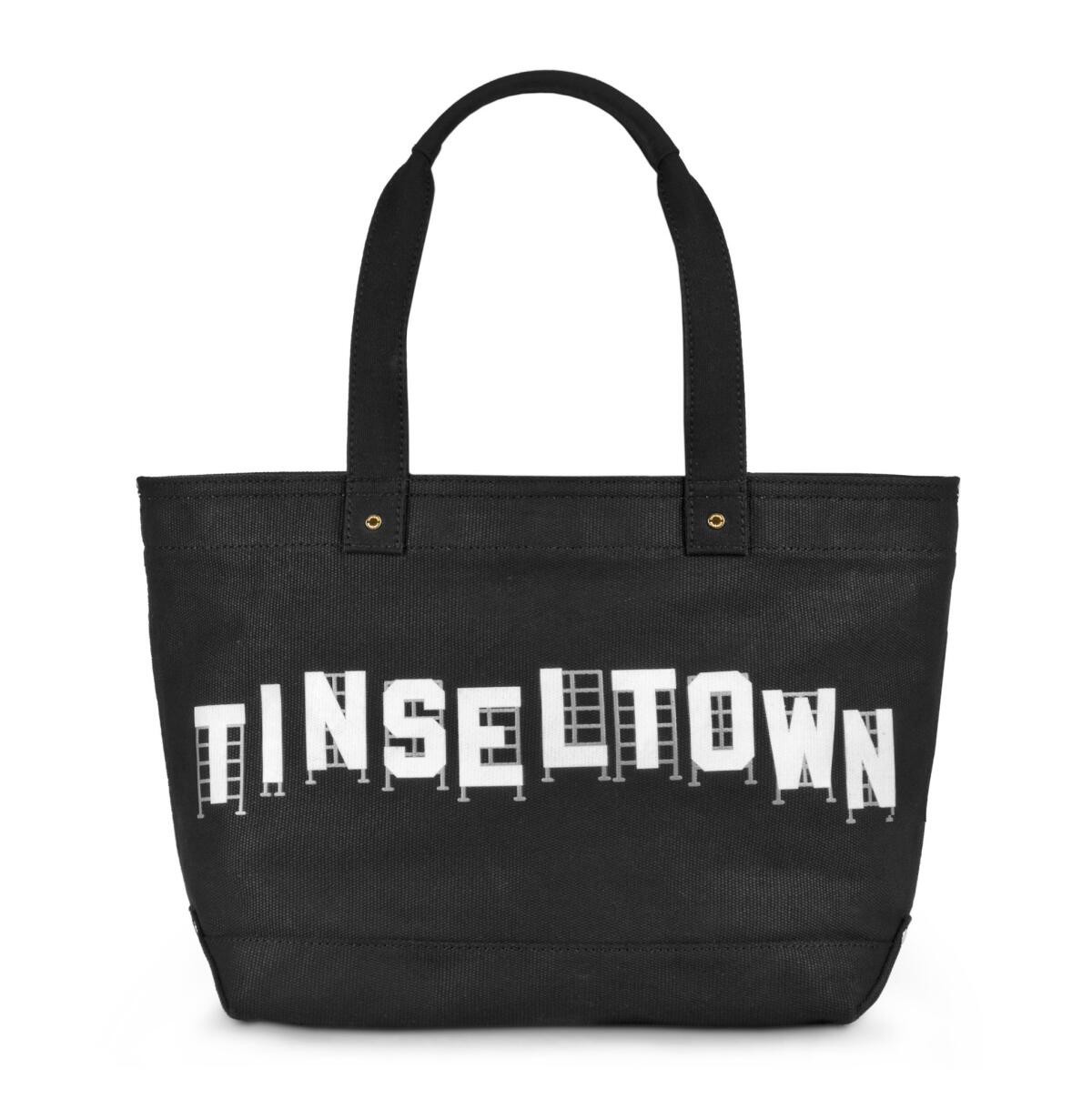 Kate Spade's limited-edition canvas tote bags celebrated the accessory maker's new store openings. Here's the Tinseltown bag, $155.