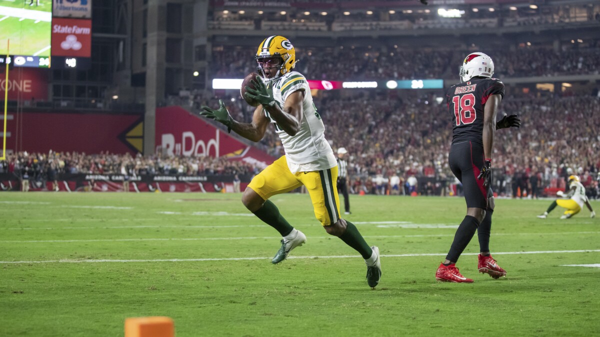 Was Rasul Douglas Snubbed? 2 NFL: Packers beat Cardinals after Kyler Murray throws late interception - Los Angeles Times