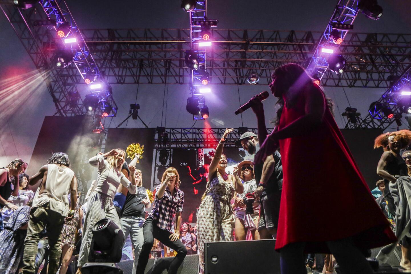 Santigold performs Saturday at Music Tastes Good, a low-key and diverse Long Beach indie music festival.
