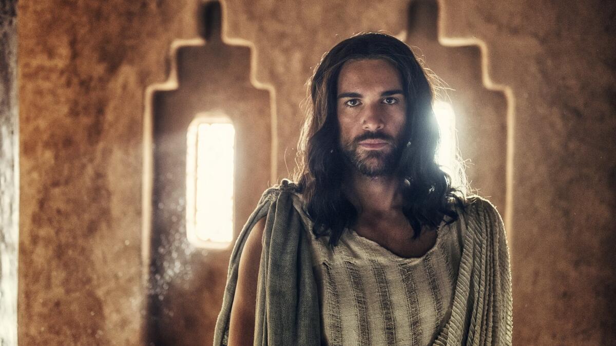 "A.D. The Bible Continues," with Juan Pablo Di Pace as Jesus, has a political thriller feel.