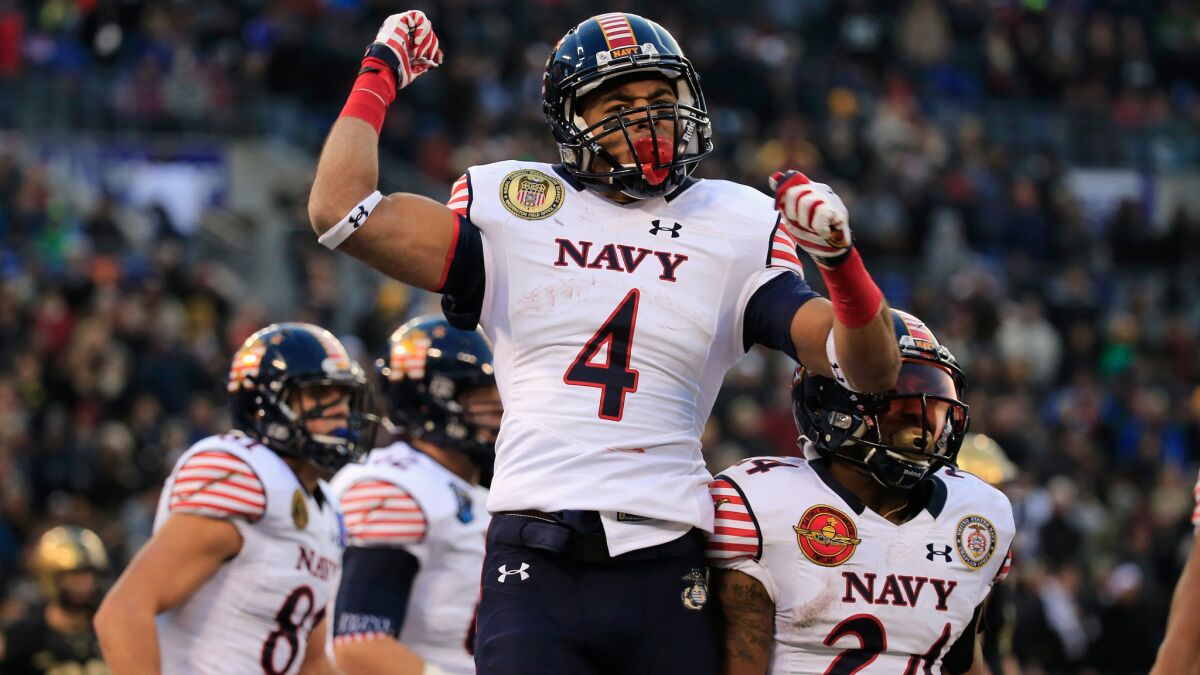 Navy Beats Army For 13th Consecutive Time Los Angeles Times 2143