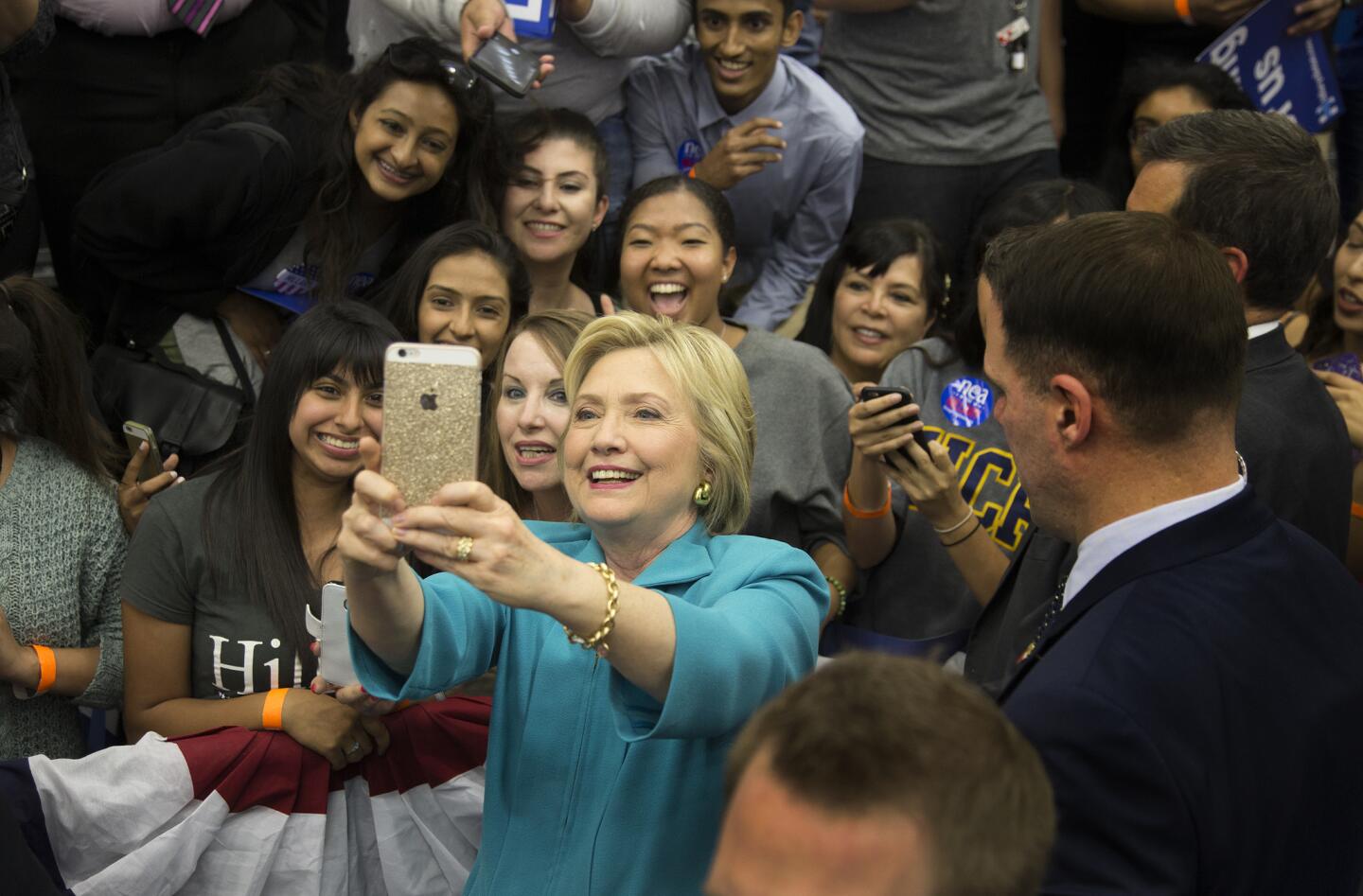 Hillary Clinton in Riverside