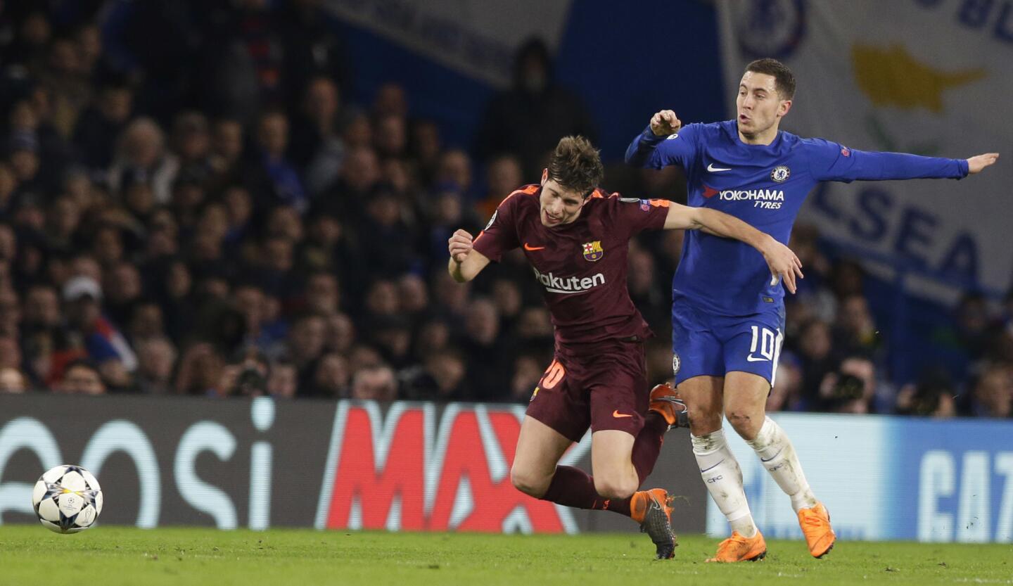 Rafael Nadal, Sergi Roberto, Eden Hazard