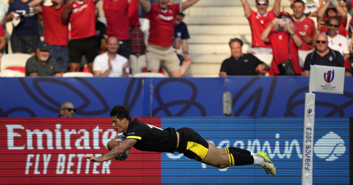 Photo of Le Pays de Galles a vaincu le Portugal, un outsider dynamique, pour s’imposer 28-8 lors de la Coupe du Monde de Rugby.