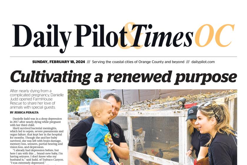 Front page of the Daily Pilot & TimesOC e-newspaper for Sunday, Feb. 18, 2024.