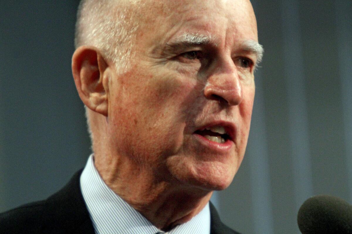 Gov. Jerry Brown vetoed a measure Wednesday that would have prohibited employers from discriminating against unemployed job applicants.