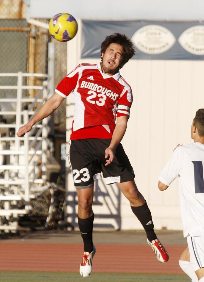 Photo Gallery: Burroughs vs. Crescenta Valley boys soccer