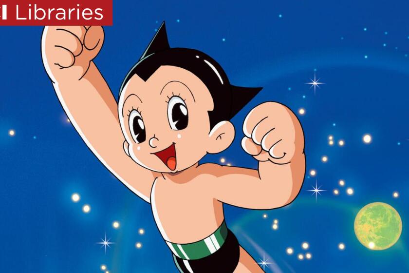 Astro Boy, originally a manga series, is credited as the first anime. UC Irvine East Asian Collection houses the manga series as well as Japanese and English language versions of the TV animated series.