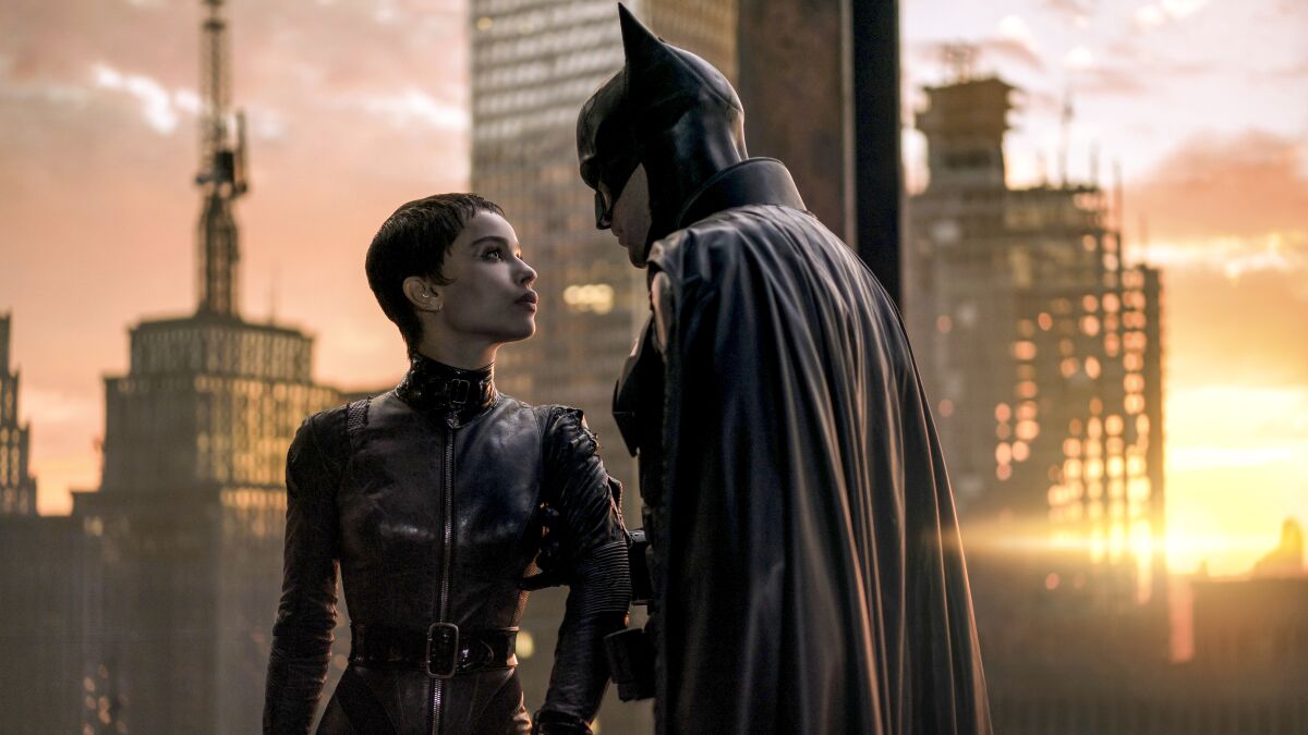 The Batman' review: Robert Pattinson reboot is mixed bat-bag - Los Angeles  Times