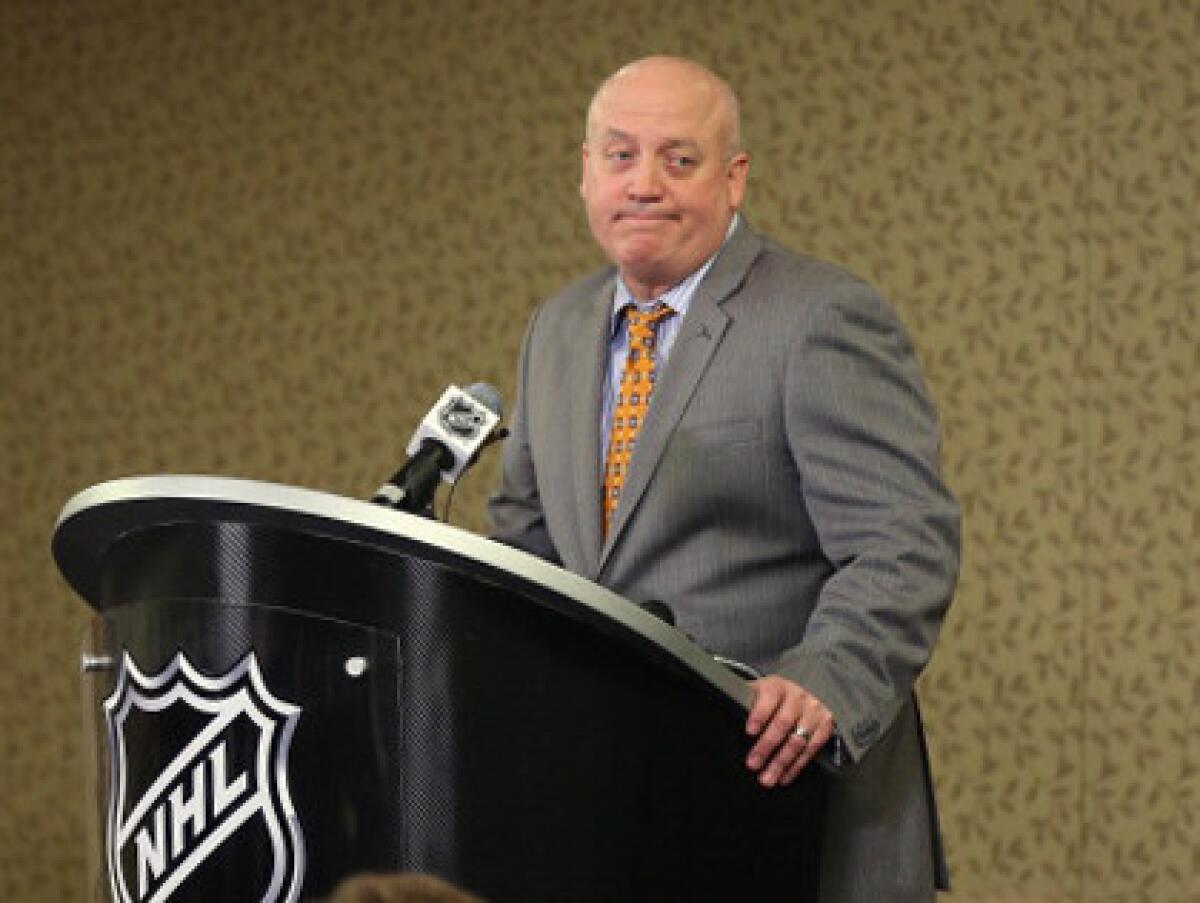 NHL Deputy Commissioner Bill Daly
