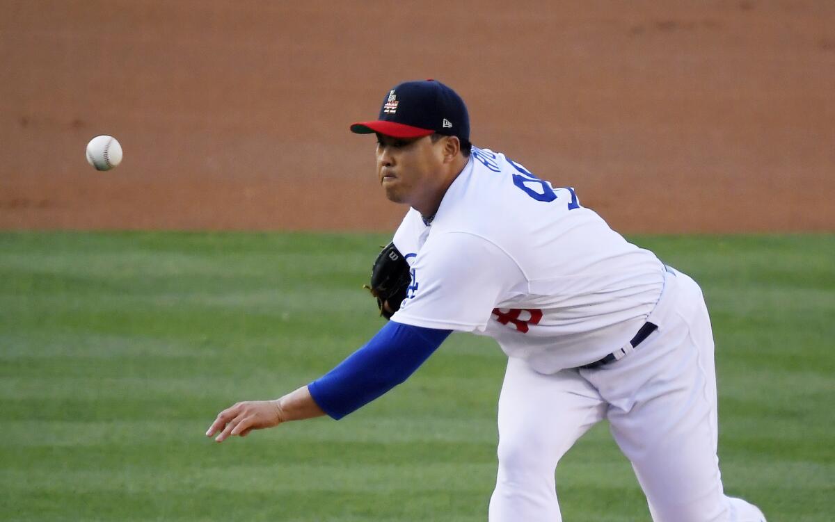 Dodgers starting pitcher Hyun-Jin Ryu will start for the National League in the All-Star game on Tuesday.