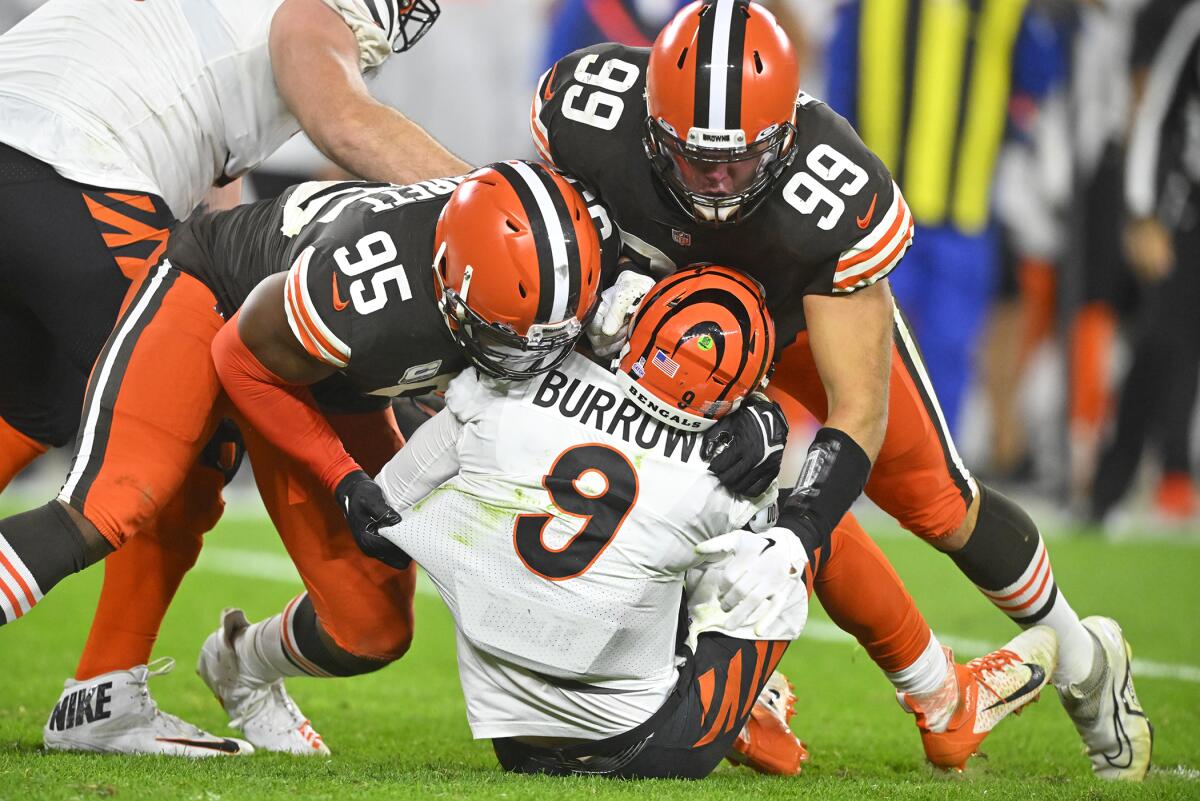 Cincinnati Bengals vs. Cleveland Browns Thursday Night Football