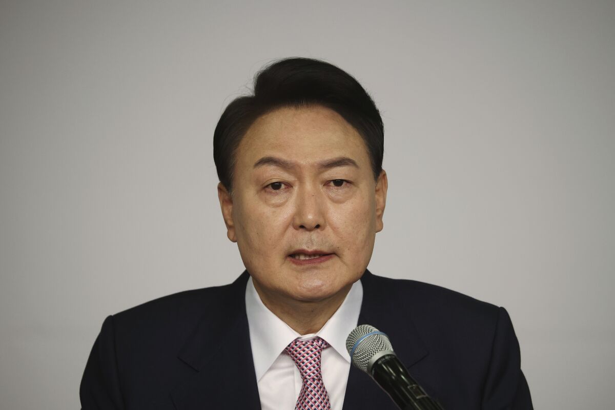 South Korean President-elect Yoon Suk Yeol