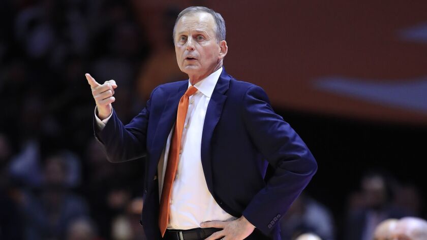 UCLA has offered a five-year contract to Tennessee men's basketball coach Rick Barnes, above, to take over its program.