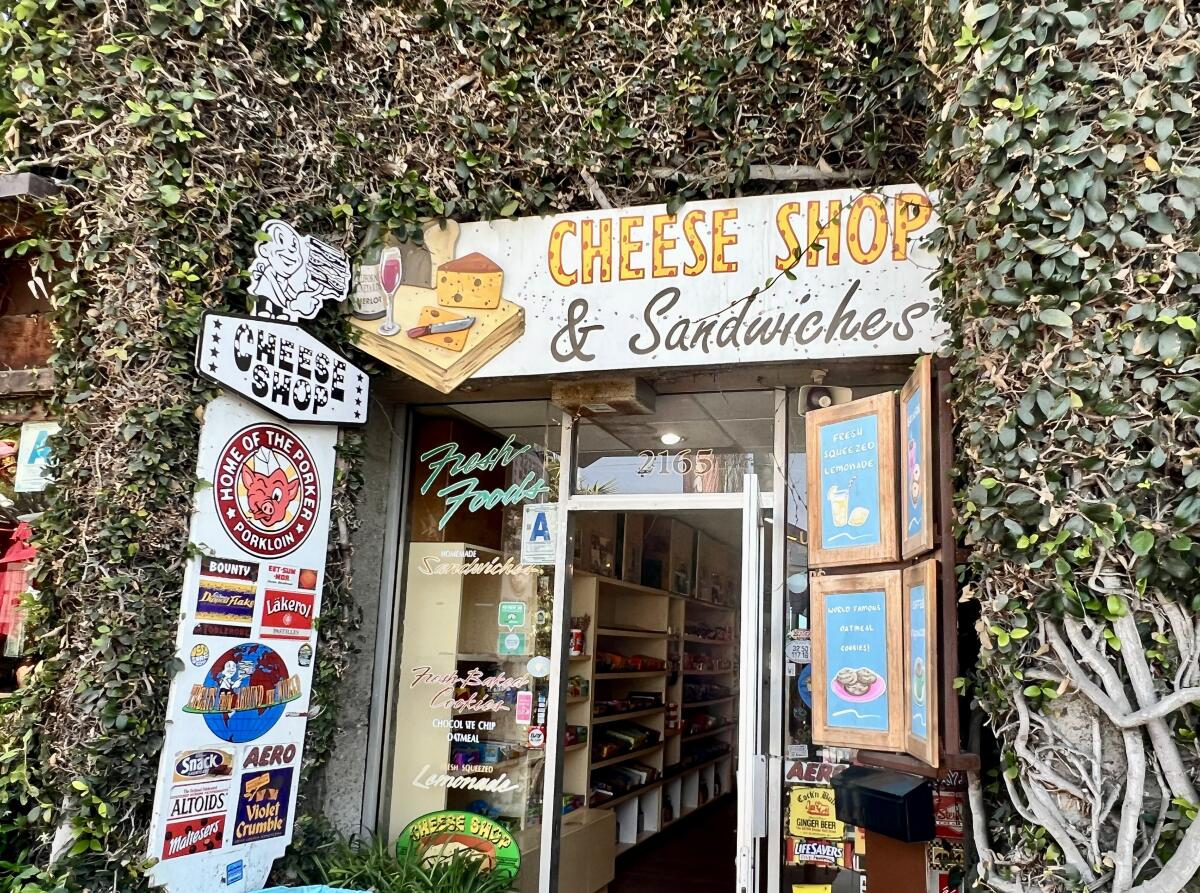 Cheese Shop in La Jolla Shores opened in 1972.