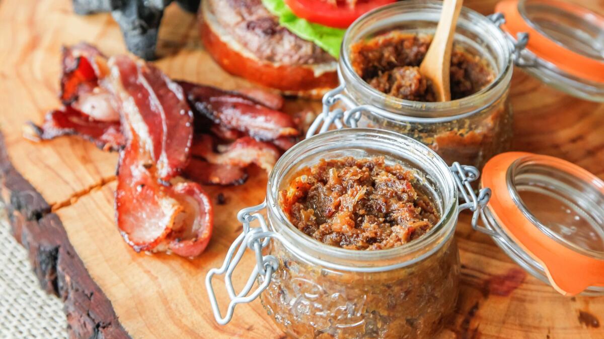 Chef Flor Franco's Caramelized Bacon and Onion Jam.